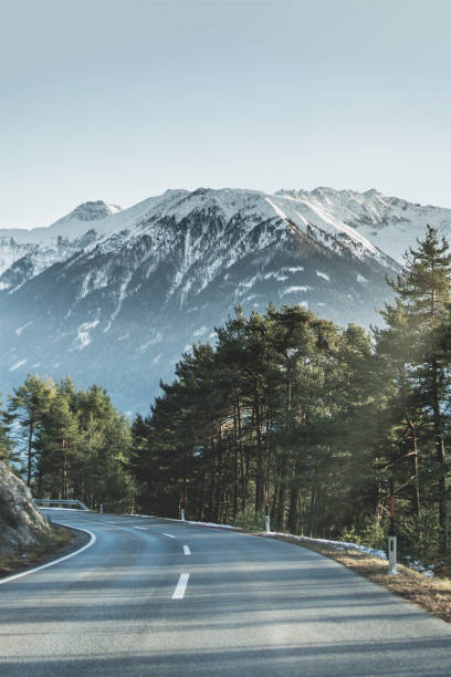istock The road down the mountains in Austria. 931888920