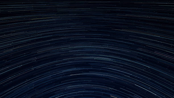 istock star trail galaxy in stunning night 931894290