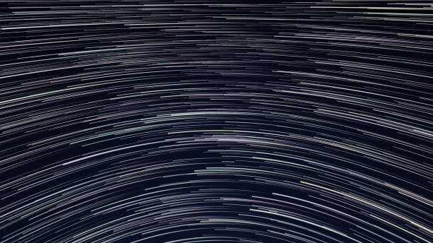 istock star trail galaxy in stunning night 931895842