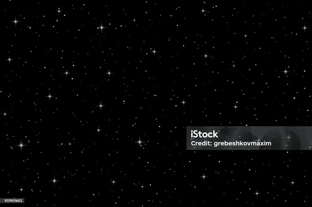 Space Background Space Background with stars. Vector illustration Star - Space stock vector