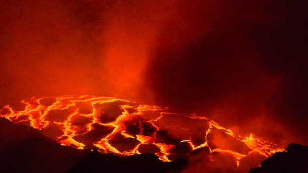 istock Erta Ale volcano Danakil Depression Ethiopia, eruption. 931928654