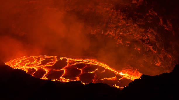 istock Erta Ale volcano Danakil Depression Ethiopia, eruption. 931928856