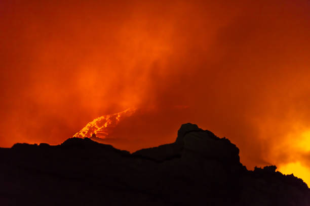 istock Erta Ale volcano Danakil Depression Ethiopia, eruption. 931929882