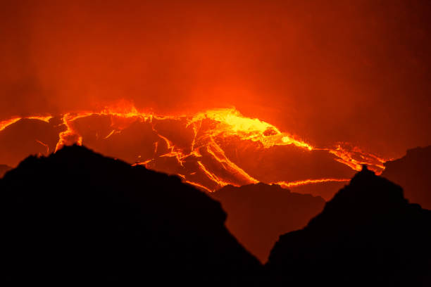 istock Erta Ale volcano Danakil Depression Ethiopia, eruption. 931930792