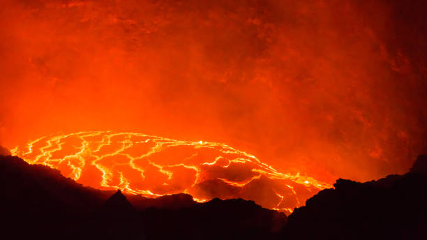 istock Erta Ale volcano Danakil Depression Ethiopia, eruption. 931930938