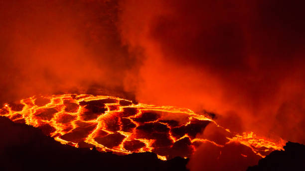 istock Erta Ale volcano Danakil Depression Ethiopia, eruption. 931931086