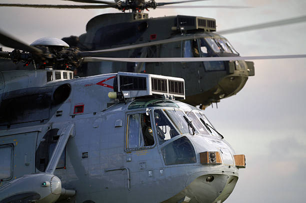 istock Sea King helicopters - One or two? 93193766
