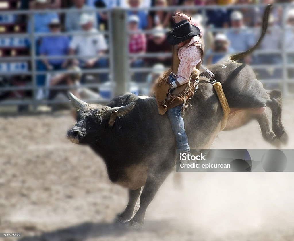 Kto mówi cowboys nie można nosić Różowe? - Zbiór zdjęć royalty-free (Rodeo)