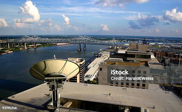 Anybody Out There Stock Photo - Download Image Now - Antenna - Aerial, Blue, Bridge - Built Structure