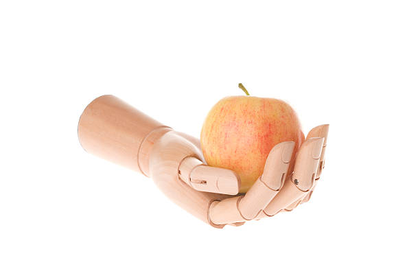 Wanna apple? stock photo