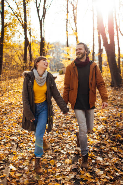 istock Happy walk in the woods 931969638