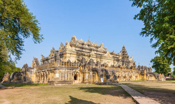 istock Monastery Maha Aungmye Bonzan in Myanmar 931972254
