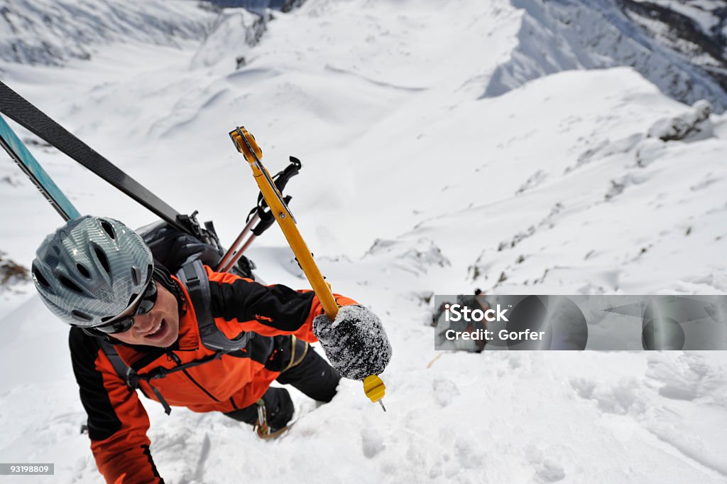 Extrem-Bergsteiger - Lizenzfrei Berg Stock-Foto