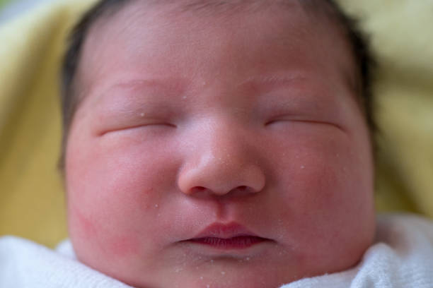 istock Sleeping face of the baby 931992744