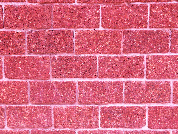 construction d’un mur brique ancienne rouge - brick wall brick surrounding wall wall photos et images de collection