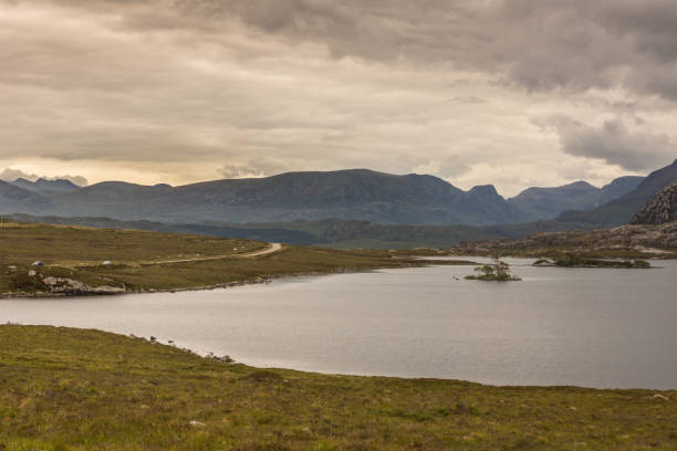 istock Road along Loch Tollaidh in NW Scotland. 932003754