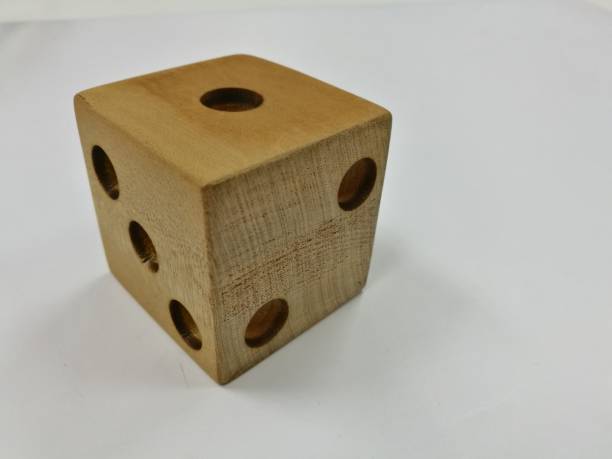 istock Wooden dice put on white background Isolated 932022632