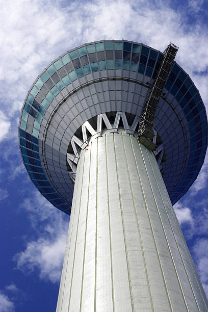 Airport Control Tower stock photo