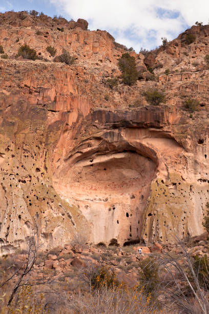 Painted Cave Pictographs Bandelier National Monument New Mexico
