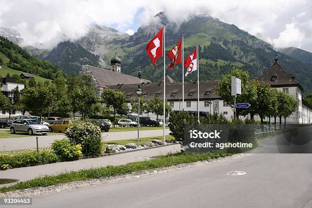 Train Station In Engelberg Stock Photo - Download Image Now - Engelberg, Switzerland, Valley