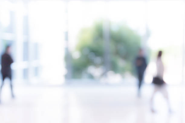 istock Abstract blur shopping mall interior and retail store for background 932051418