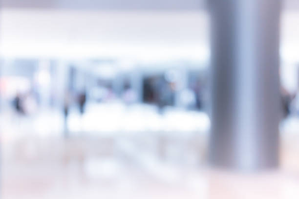 istock Abstract blur shopping mall interior and retail store for background 932051430