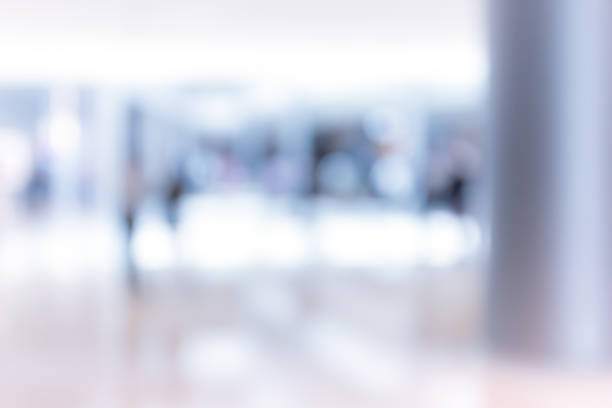 istock Abstract blur shopping mall interior and retail store for background 932051432
