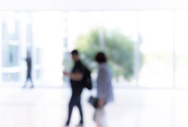 istock Abstract blur shopping mall interior and retail store for background 932051434