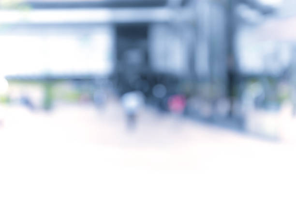 istock Abstract blur shopping mall interior and retail store for background 932051470