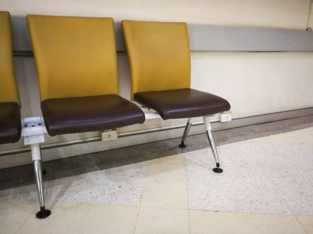 istock Chairs in the hospital., with copy space for text. 932054914