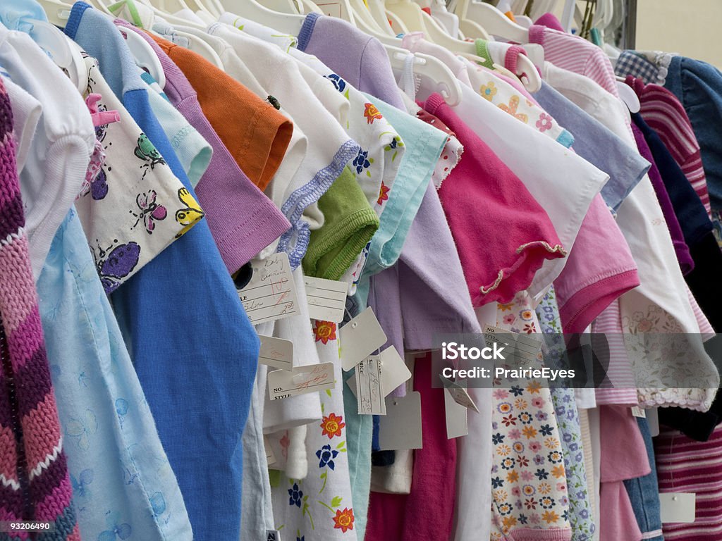 Children's Clothing  Childhood Stock Photo