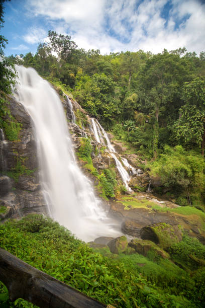 istock vachiratarn  waterfall is a beautiful waterfall in chiang mai,Th 932077562