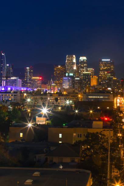 istock Downtown Los Angeles at night 932085130