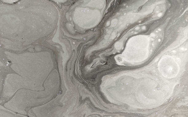 istock Marble abstract acrylic background. Natural marbling artwork texture. 932092746