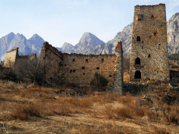istock Towers Of Ingushetia. Ancient Architecture And Ruins 932104422