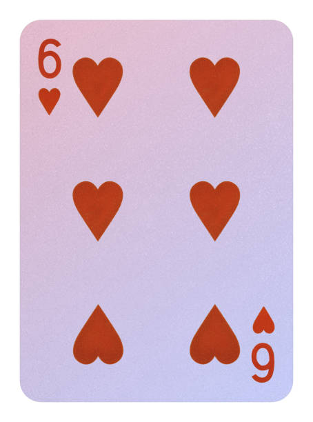 istock Playing cards, Six of hearts 932117206