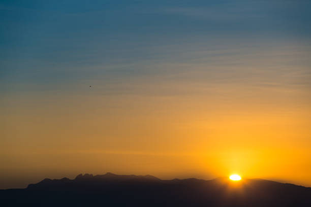 istock Scenic view of a beautiful sunset 932122772