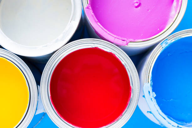 istock House renovation concept, paint cans and brushes 932124116