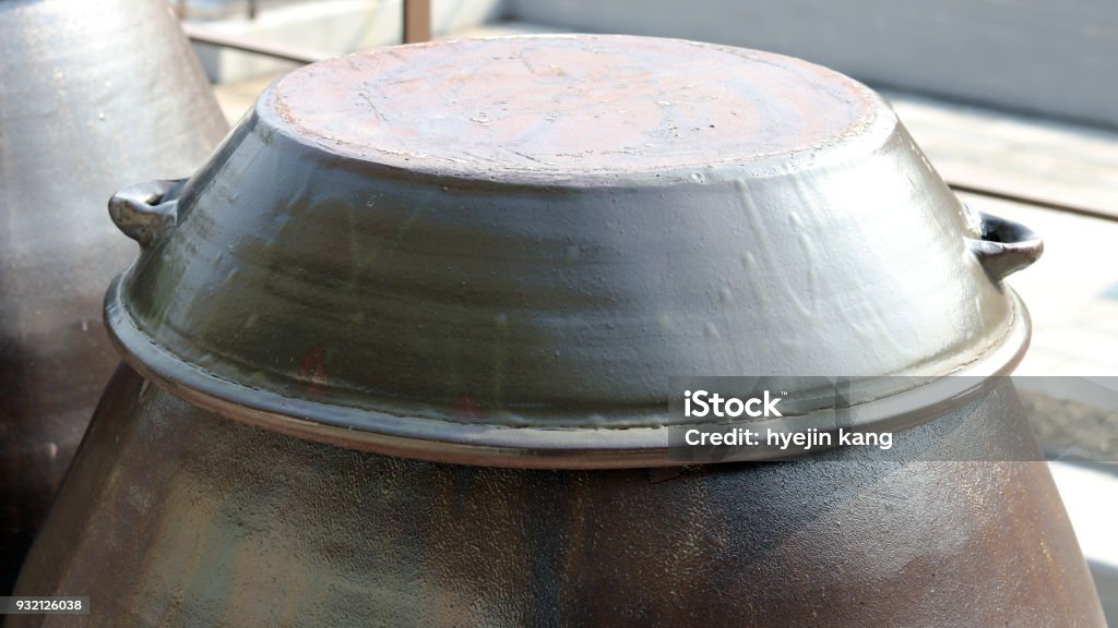 Close-up image of a pot lid. Cap - Hat Stock Photo