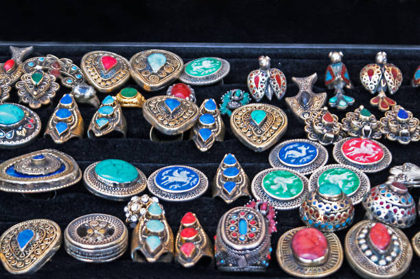 istock Different costume jewelry 932128780