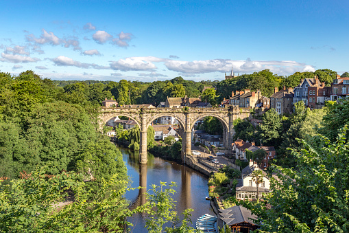 Gorgeous summer morning viewing the sights of Knaresborough.