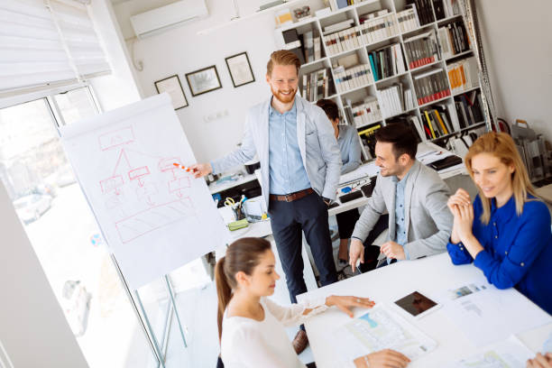 istock Presentation and training in business office 932137398
