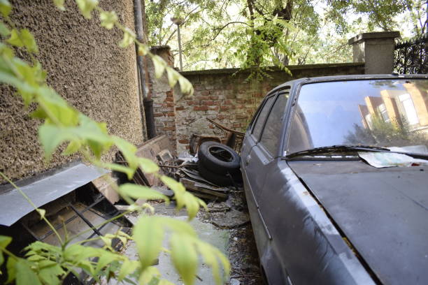 istock Wreckages of Sofia city 932140504