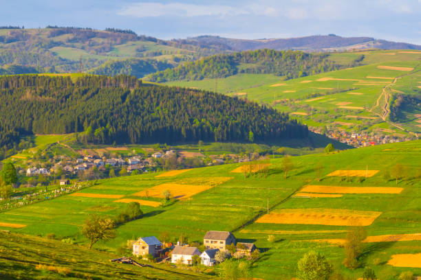 istock small village in a green mountain valley 932141520