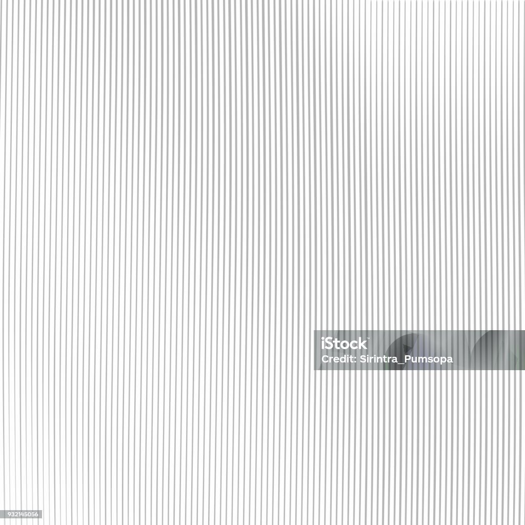 White and gray vertical stripes texture pattern for Realistic graphic design material wallpaper background. Grunge overlay texture random lines. Vector illustration In A Row stock vector