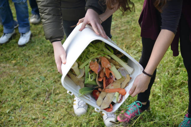 istock Organic compost making food waste 932171550