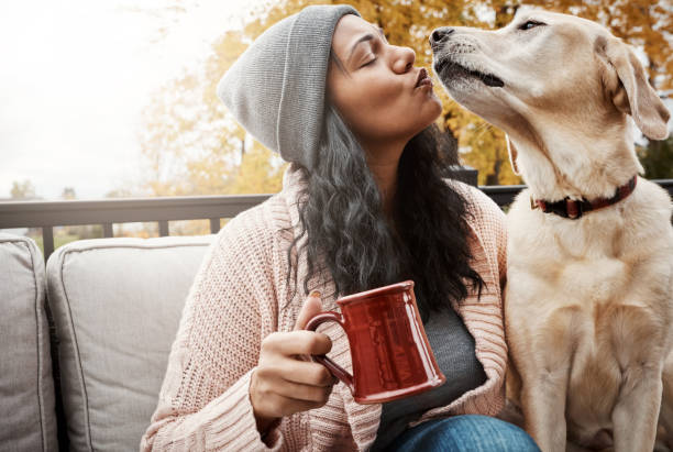 istock Kisses for my fur baby 932182094