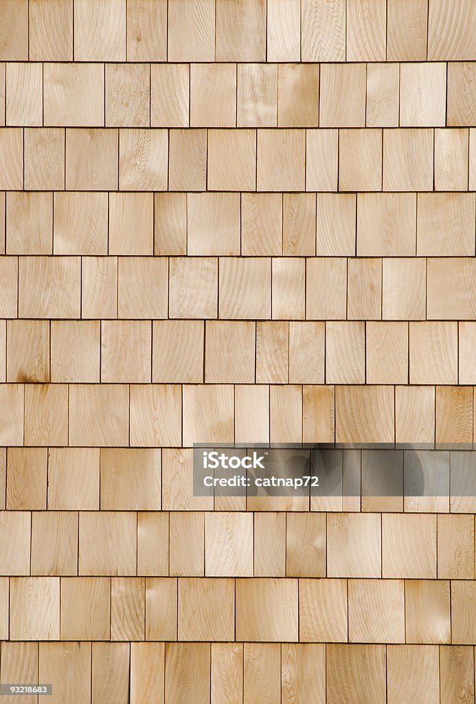 Новые Cedar Shingle стены крупный план, Wood Background Design Element - Стоковые фото Кедр роялти-фри