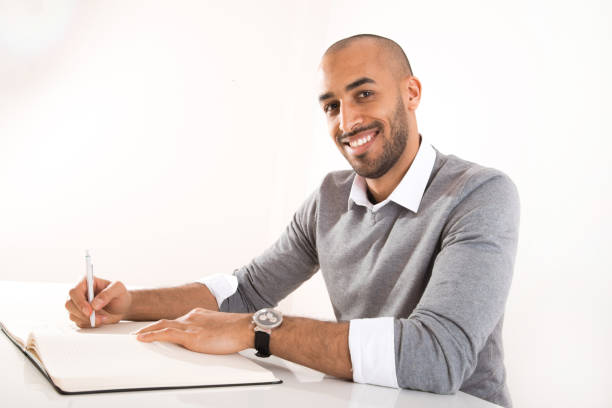 istock Businessman working on the paper 932193936