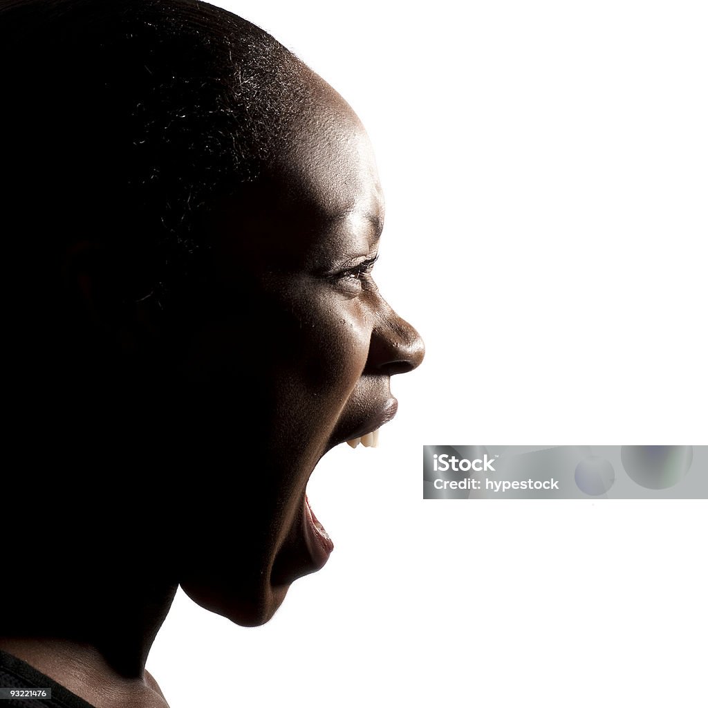 Profil de femme noire - Photo de Beauté libre de droits